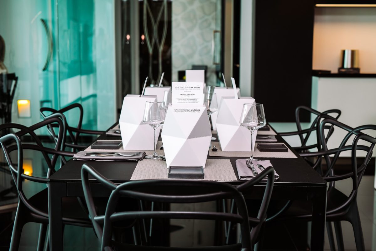One Thousand Museum Residences Gives A Sneak-Peek To Gourmet Culinary Offerings At The Sky Lounge
