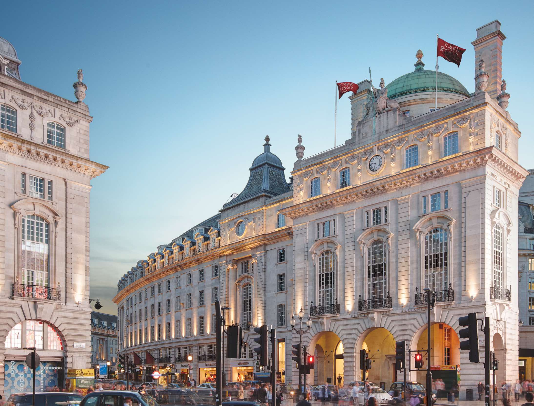 A Look Inside London’s Historic Hotel Café Royal