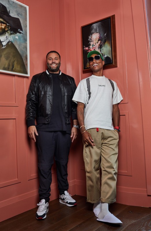 David Grutman and Pharrell Williams