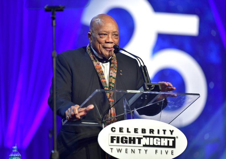 Quincy Jones & Others Honored At Star-Studded Celebrity Fight Night XXV
