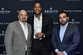 Haute Living Celebrates Michael Strahan With Zenith Watches At Philippe Downtown