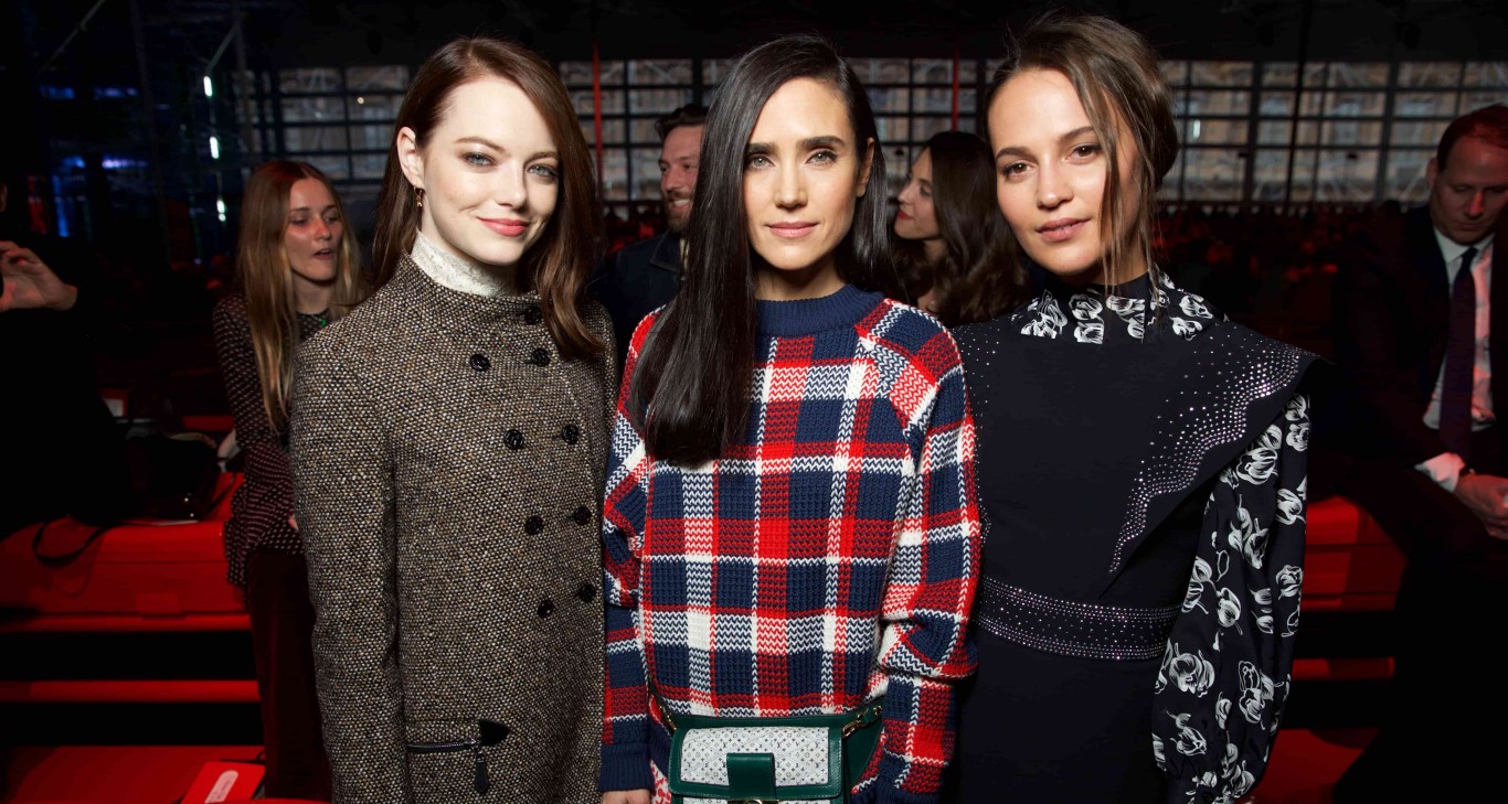 Louis Vuitton’s FW19 Show At the Louvre Brings Out A-List Celebs