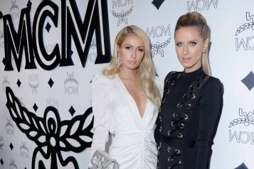 Paris Hilton and Nicky Hilton Rothschild attend the grand opening of the MCM Global Flagship Location in Beverly Hills – Photo by Vivien Killilea, Getty Images for MCM