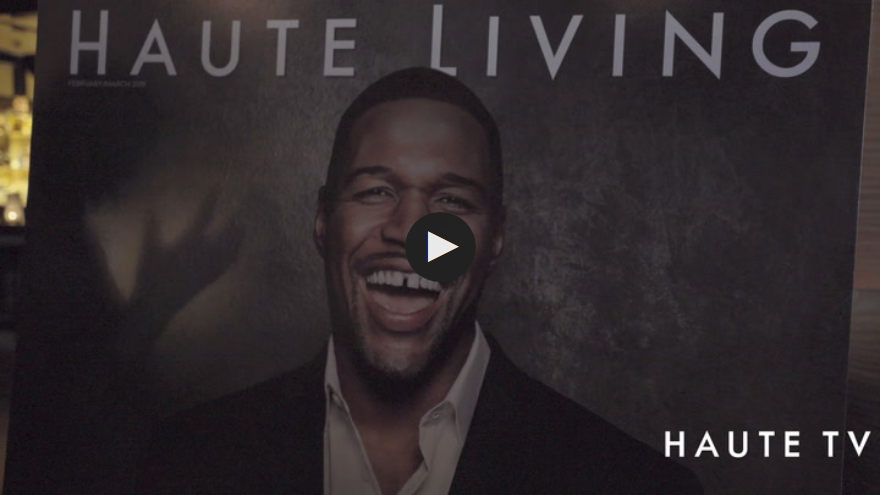 Haute Living Celebrates Michael Strahan with Zenith Watches at Philippe Chow Downtown
