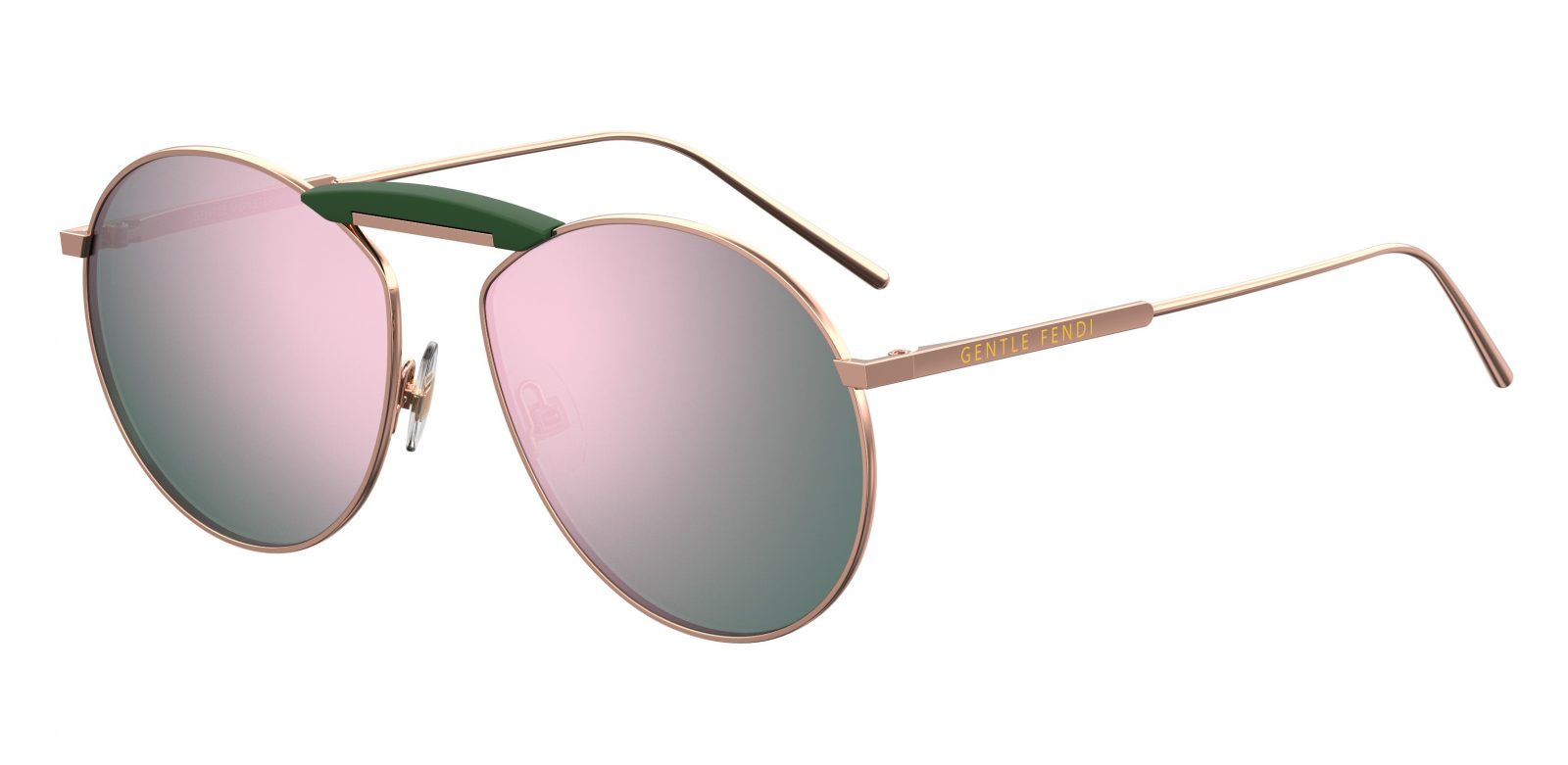 Fendi x Gentle Fendi Monster Gentle Fendi Palladium Sunglasses