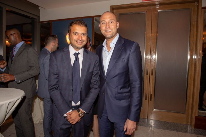 Kamal Hotchandani and Derek Jeter