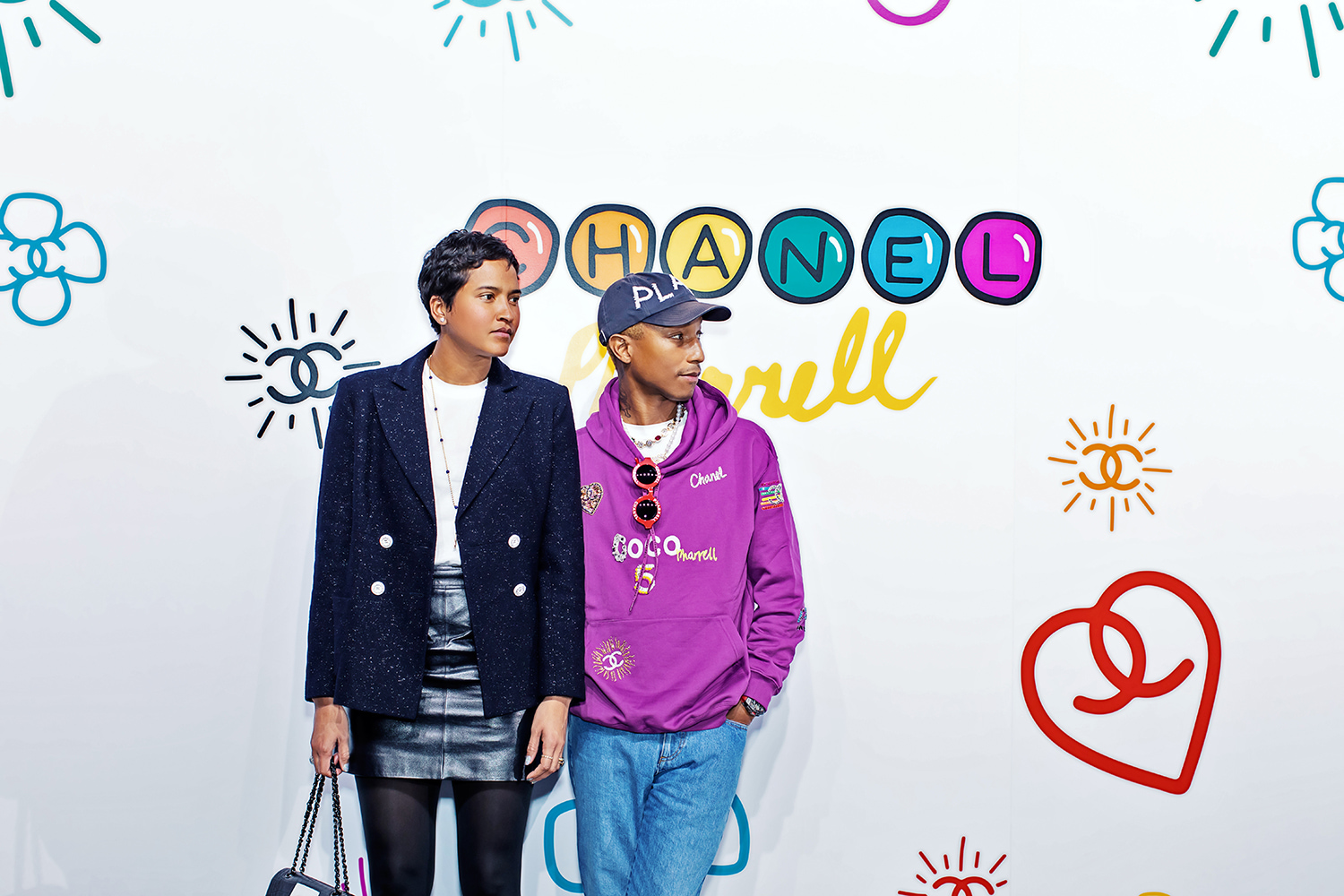 chanel x pharrell capsule collection sneakers