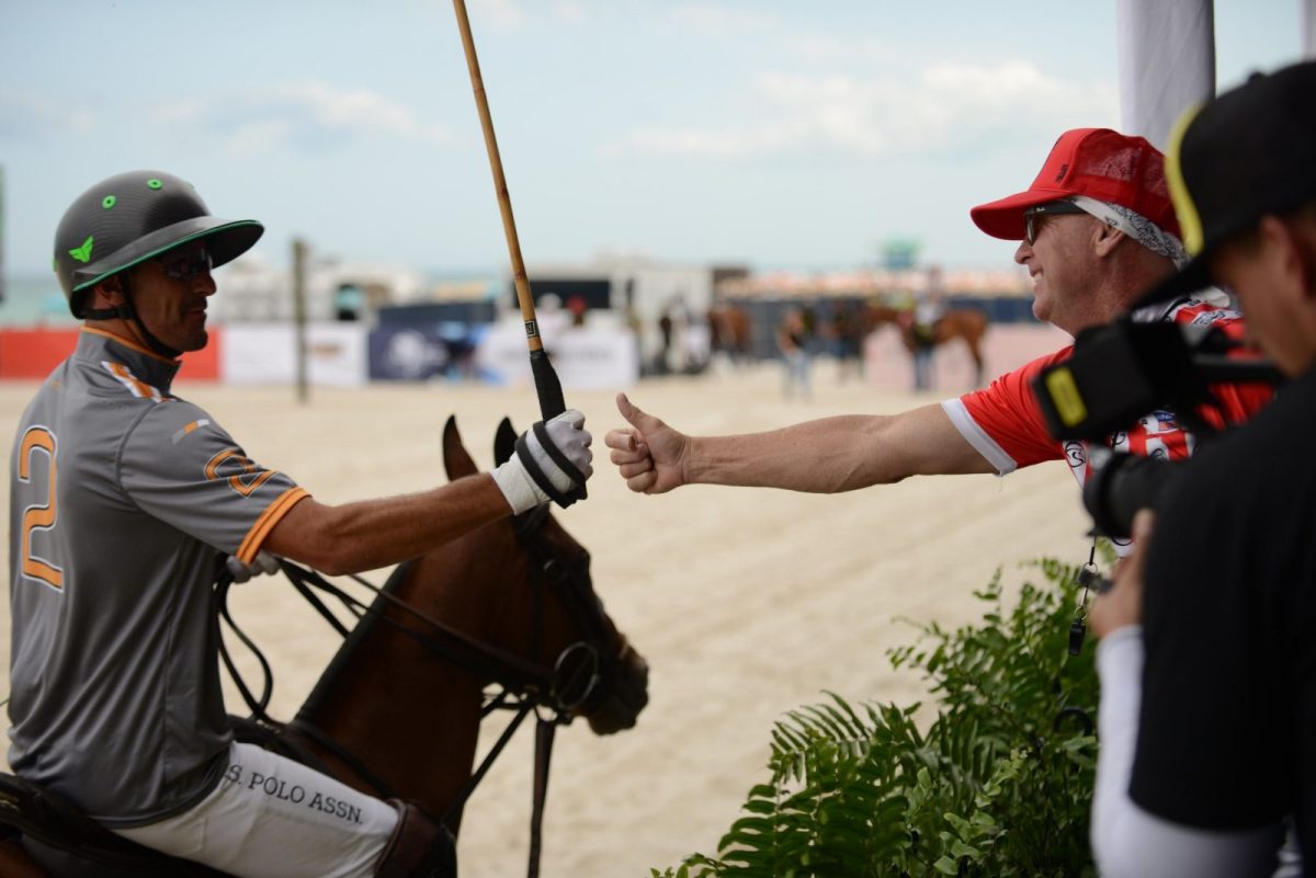 Jeremy Shockey, Ines Rivero, Alexis Stoudemire Attend World Polo League Beach Polo 2019