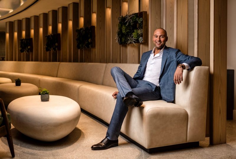 THE HOLLYWOOD REPORTER: Derek Jeter Wearing Custom Nigel Curtiss Suit