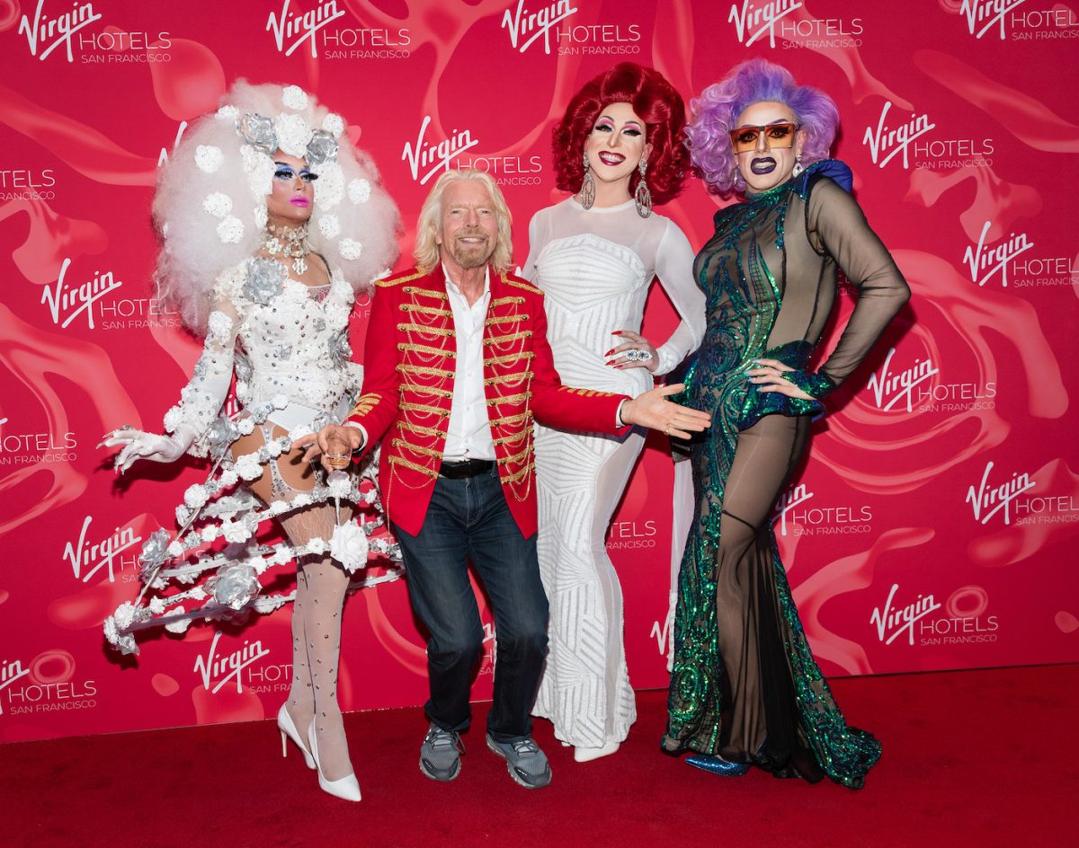 Richard Branson Throws Lavish Party To Celebrate New Hotel