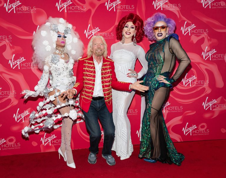 Richard Branson Throws Lavish Party To Celebrate New Hotel