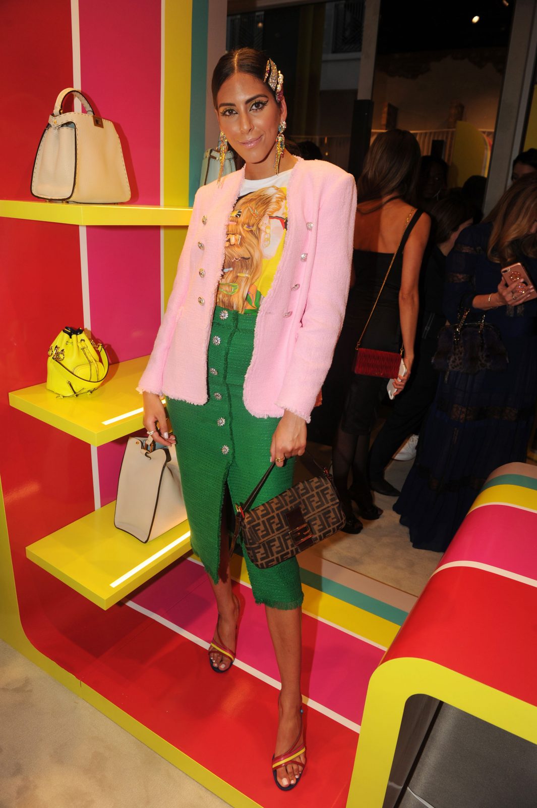 FENDI Roma Amor Capsule Collection Launch at FENDI's Miami Design