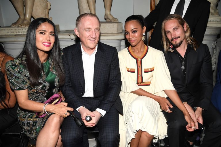 Sir Elton John, Naomi Campbell, Salma Hayek & More Attend Gucci Cruise 2020 Show & Afterparty In Rom...