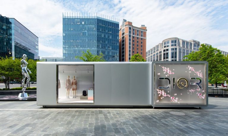 Dior Men Opens Futuristic Pop-Up Pods Around North America