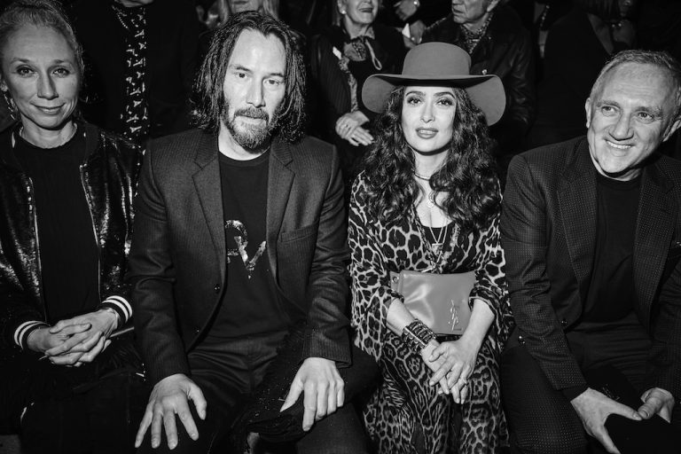 Saint Laurent Men’s SS20 Show Brings Out Miley Cyrus, Liam Hemsworth, Hailey Bieber, Keanu Reeves &...