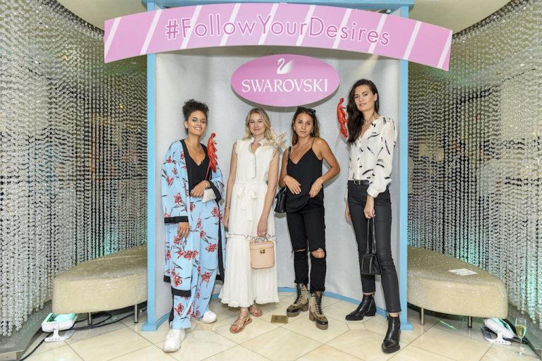 Swarovski Hosts Influencers For Summer-Themed Event At Rockefeller Center Boutique