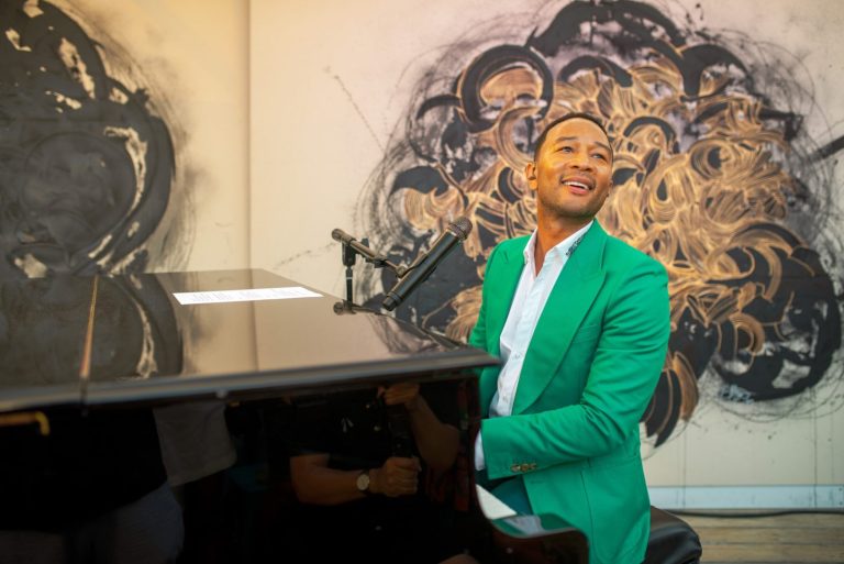 John Legend Performs Sunday Night Mini-Concert At The Surf Lodge In Montauk