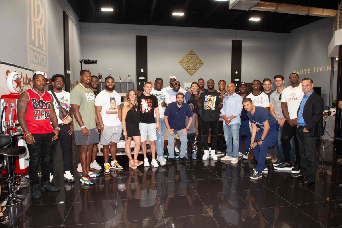 Inside Haute Living’s Players’ BBQ With Rosenhaus Sports & Rolls-Royce At Miami Collection Su...