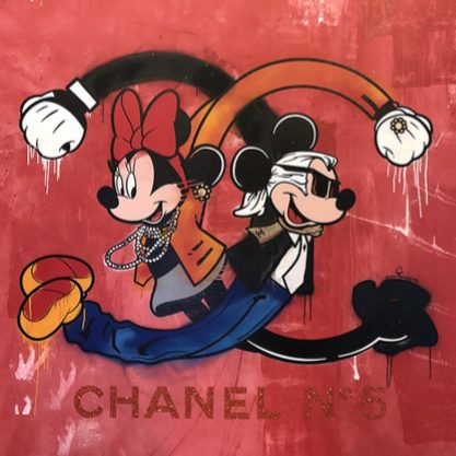 Mickey Coco Chanel 