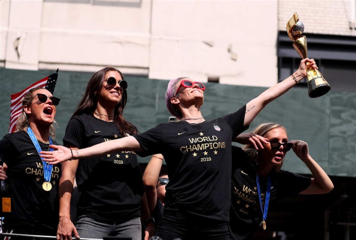 The U.S. Women’s National Soccer Team Celebrates World Cup Victory In NYC