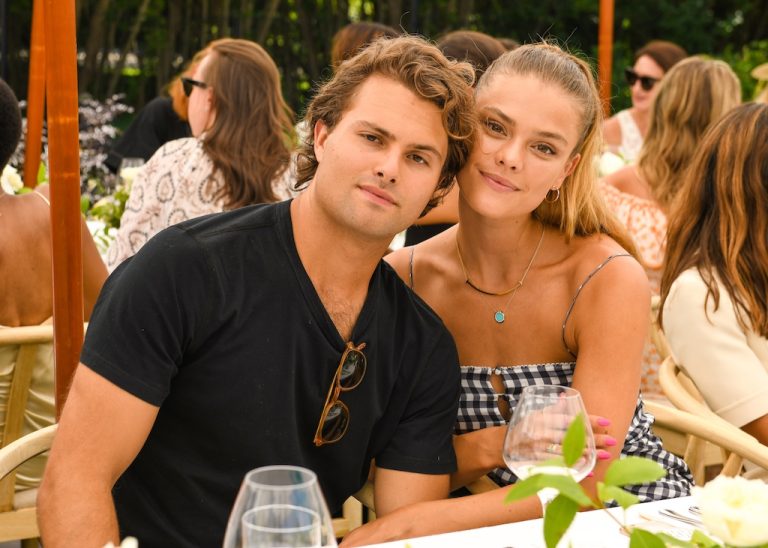 Nina Agdal & Boyfriend Jack Brinkley-Cook And More Attend Tiffany & Co. & Net-A-Porter Lunch In...