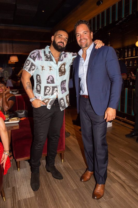 Drake and Mike Piazza