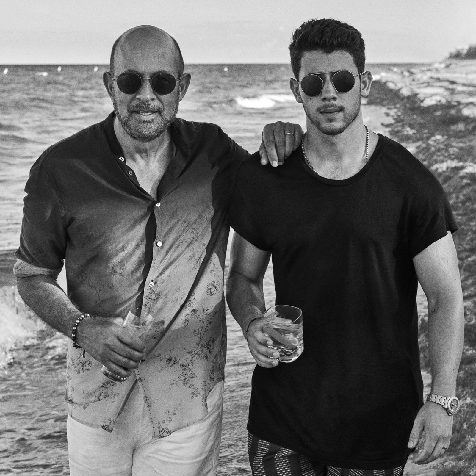 Nick Jonas and John Varvatos Celebrate Their Mutual Love Of Tequila