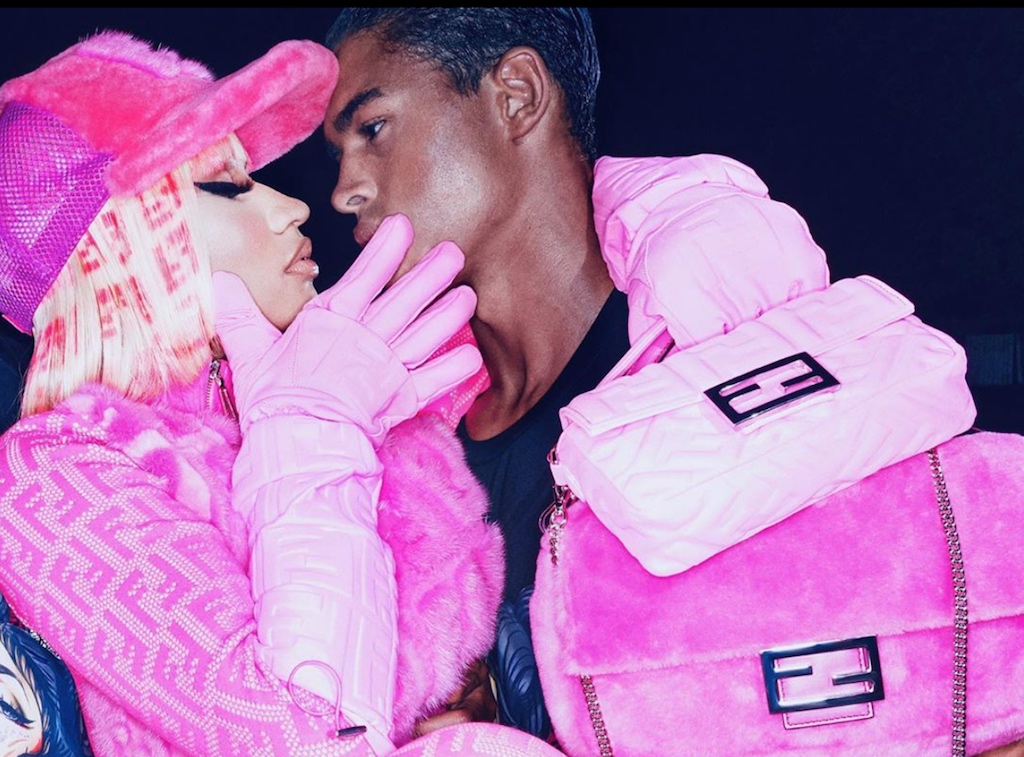 FENDI Nicki Minaj Tease Their Collab On Instagram