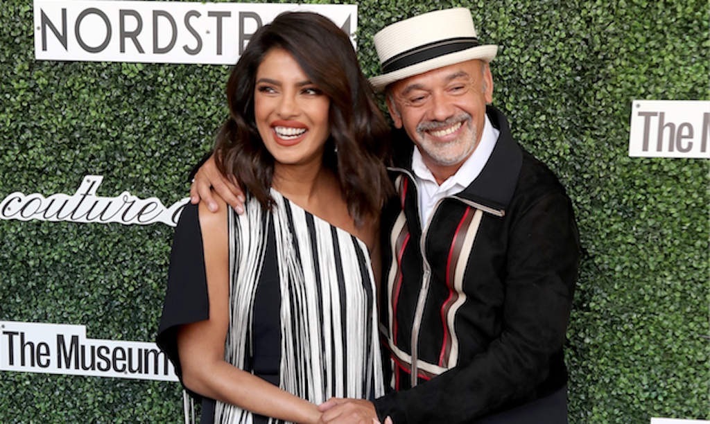 Priyanka Chopra Presents Christian Louboutin With The Couture Council’s Artistry In Fashion Award