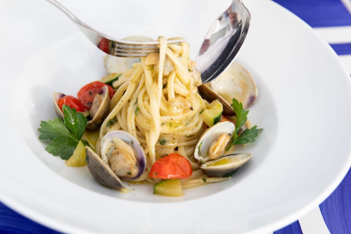 Inside Michelin-Starred Chef Cosimo Cassano’s New SoFi Italian Eatery, Amare