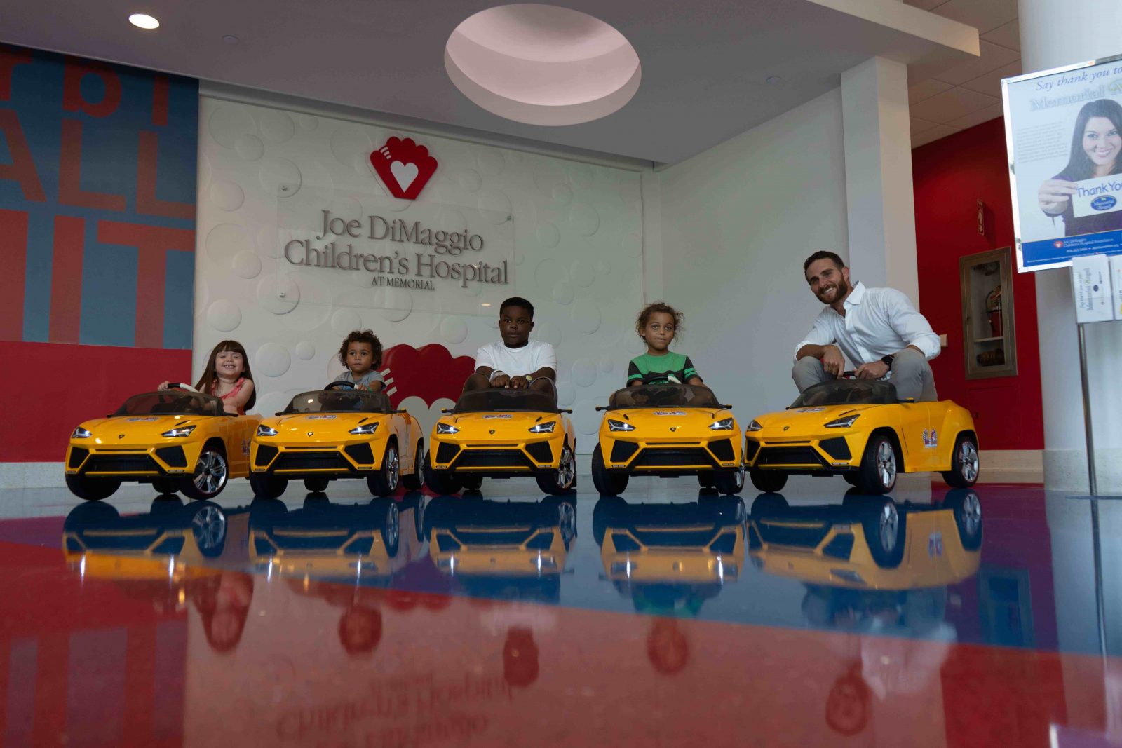 Ride2Revive And Prestige Imports Donate Lamborghini Replicas To Children’s Hospital