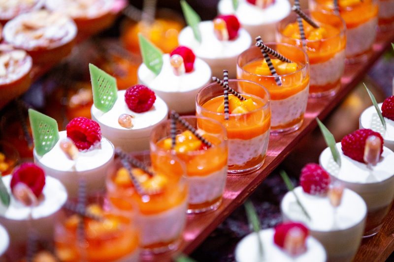 Dessert served during Haute Cuisine 2018 at The Venetian Resort Las Vegas 