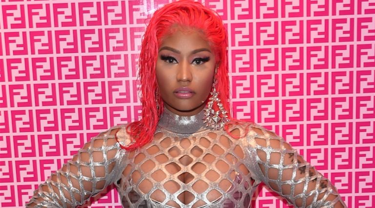 Nicki Minaj Stuns At Her FENDI Prints On Capsule Collection Launch Party At Rodeo Drive Boutique