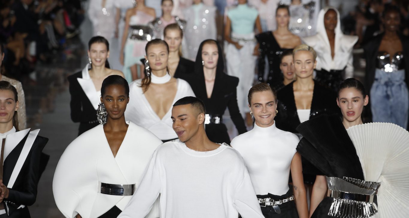 Olivier Rousteing & Balmain Collab With Puma & Cara Delevingne