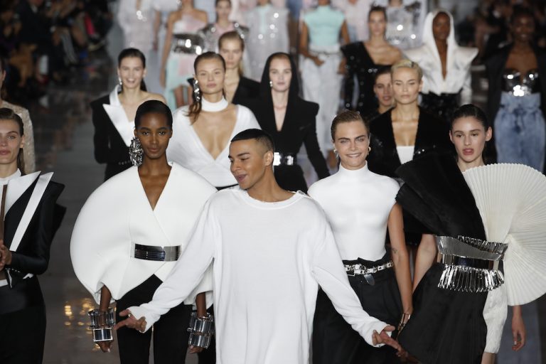 Cara Delevingne & Olivier Rousteing Announce Balmain & Puma Partnership For Boxing-Inspired Capsule ...