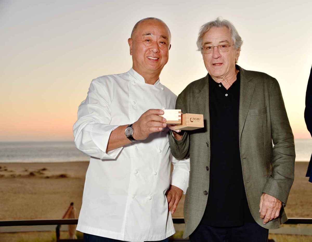 Robert De Niro & Nobu Matsuhisa Celebrate The Official Opening of Nobu Hotel Los Cabos