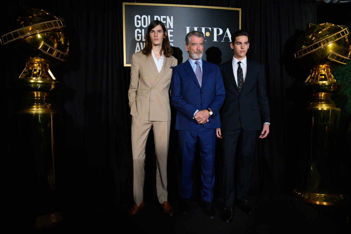 Pierce Brosnan’s Sons Named 2020 Golden Globe Ambassadors At The HFPA’s Award Season Kick-Off Part...