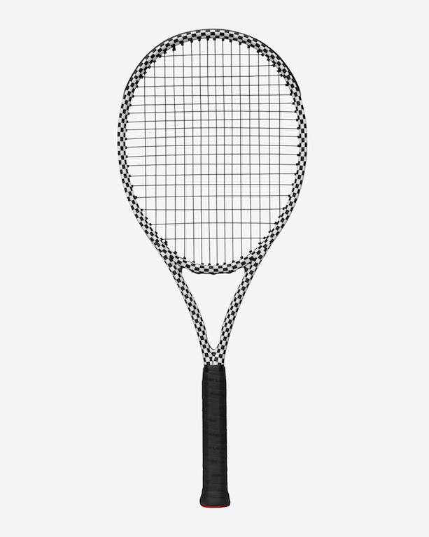 saint laurent x wilson tennis racket