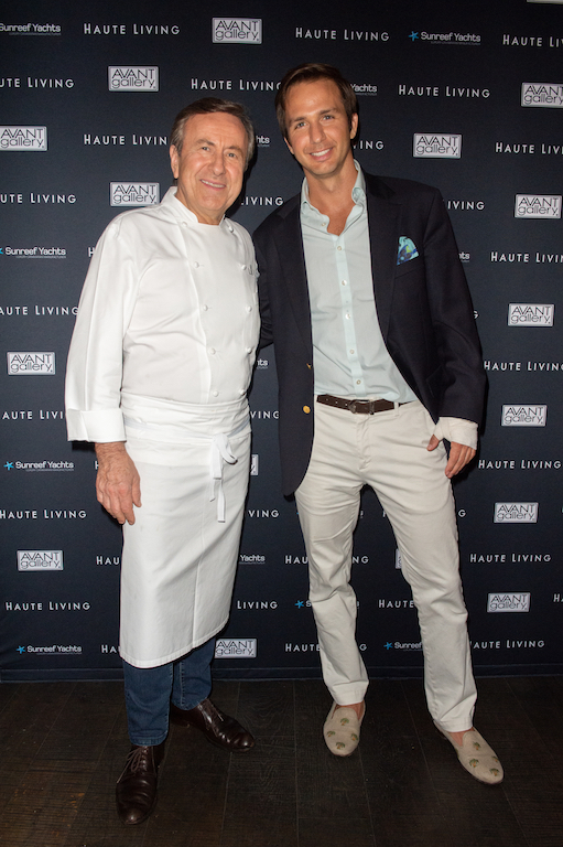 Chef Boulud and Robert Riva