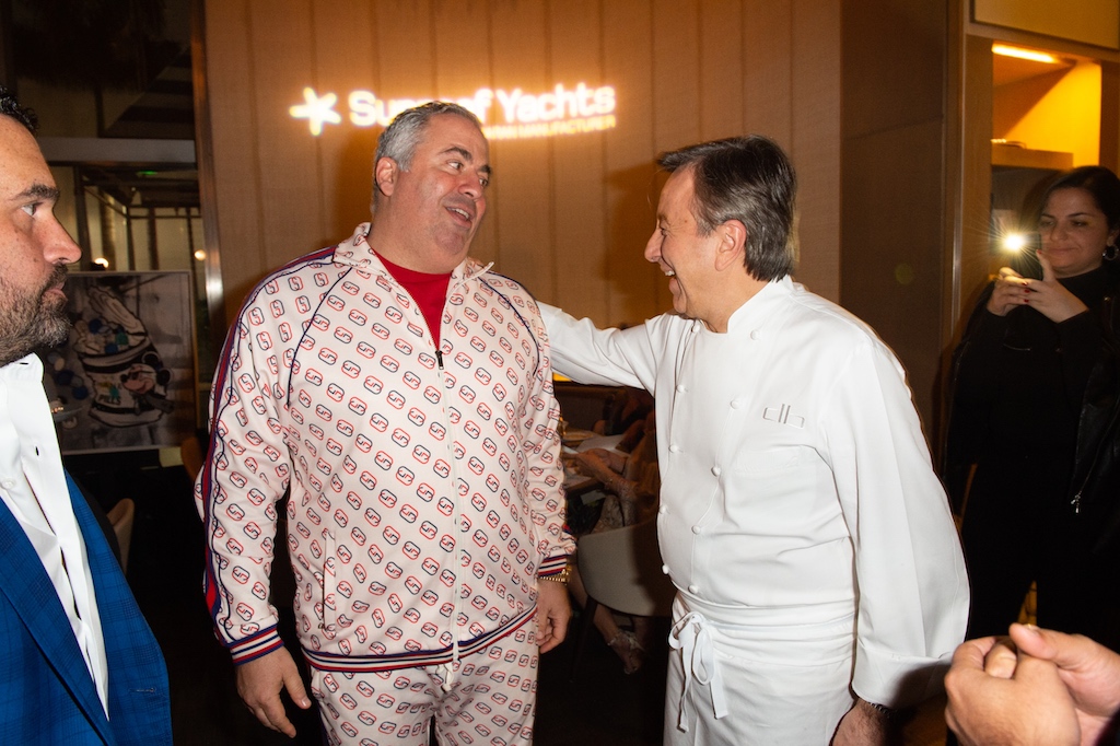 Joey Goldman AKA Gold Man and Chef Boulud