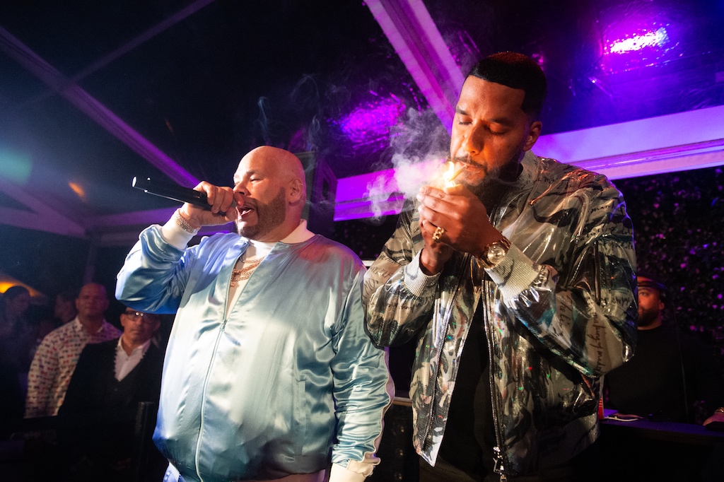 Fat Joe & Dre performing on stage