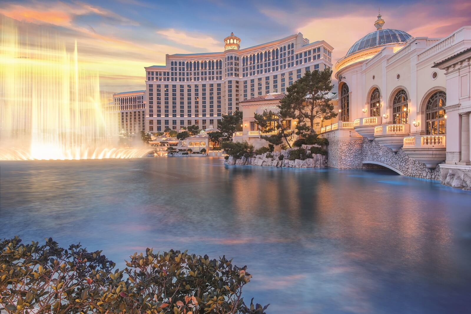 Bellagio Las Vegas Exterior Fountains of Bellagio