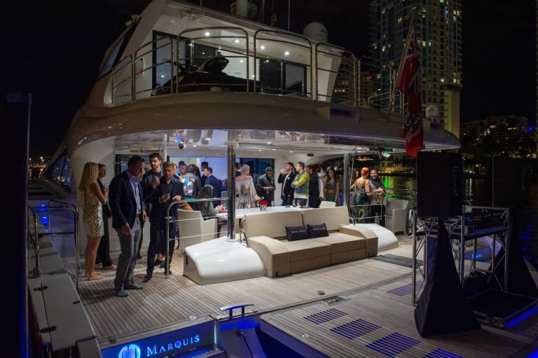 Haute Living Hosts Private Yacht Cocktail & Dinner With Chef Boulud, Alongside Sunreef Yachts & Avan...