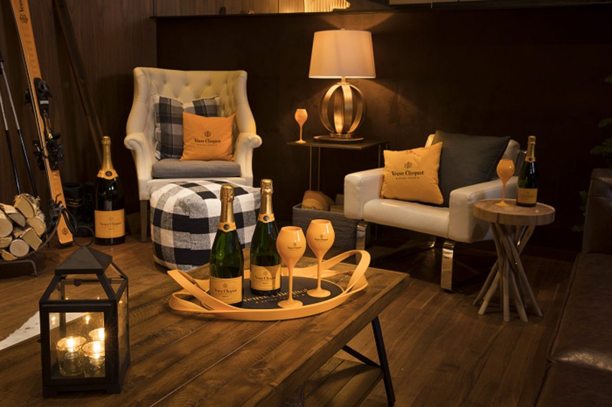 Peek Inside Boston’s New Veuve Clicquot Après Ski Chalet