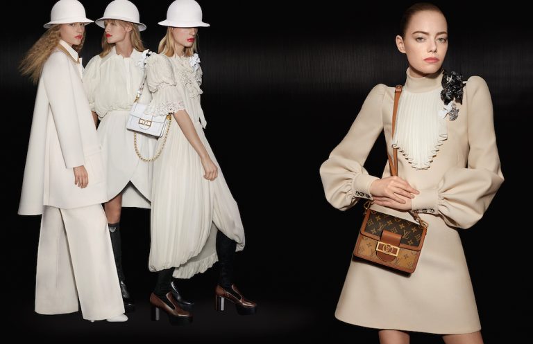 Nicolas Ghesquière Inspired By Belle Époque Era For New Louis Vuitton SS20 Women’s Campaign With Emma St...