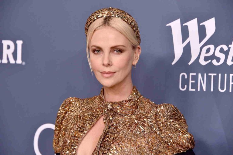 Charlize Theron Is A Golden Goddess While Accepting The Spotlight Award At The 2020 CDGA’s