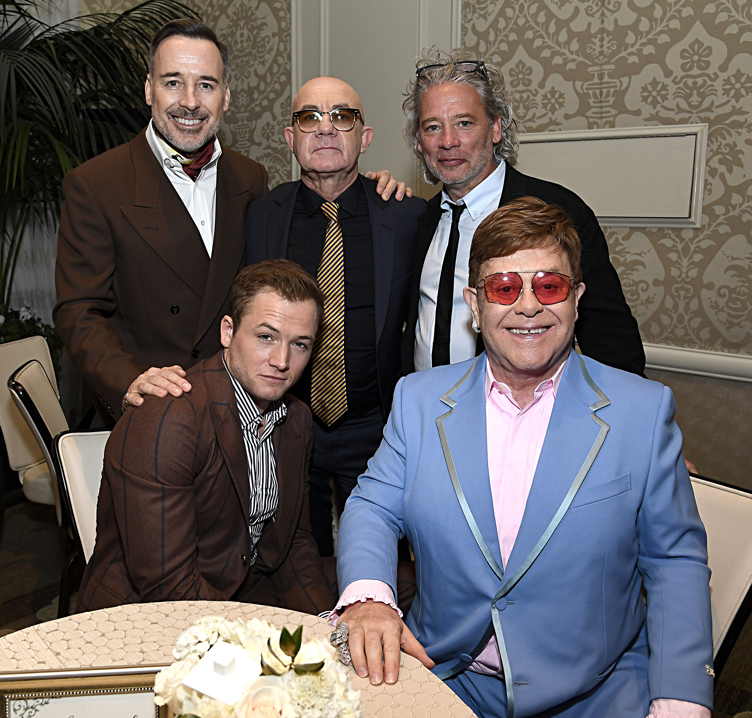 “Rocketman” Sir Elton John Holds Court At The 2020 BAFTA Tea Party