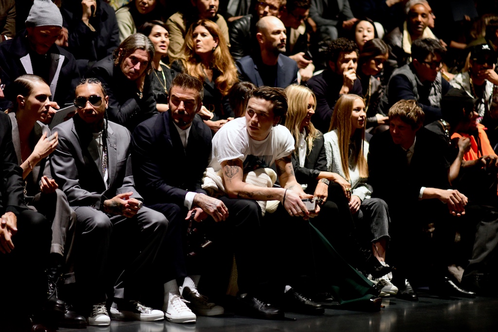 Dior Homme : Front Row - Paris Fashion Week - Menswear F/W 2020-2021