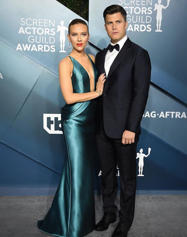 SCARLETT JOHANSSON & COLIN JOST