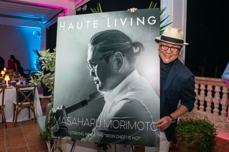 Inside Haute Living’s Cover Dinner Honoring Chef Masaharu Morimoto